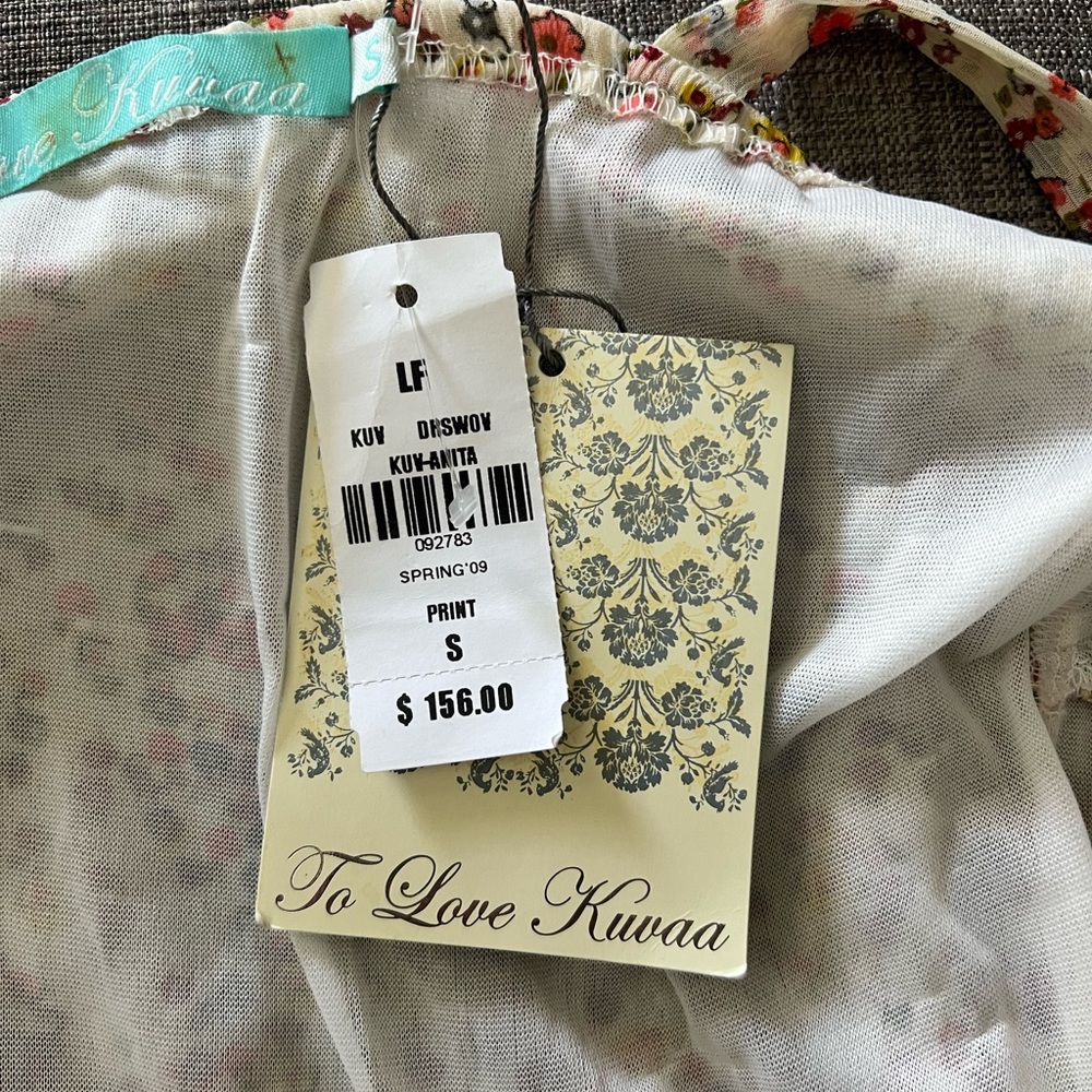 Neiman Marcus Mini Dress with Flowers NWT - Size Small - Picture 7 of 7